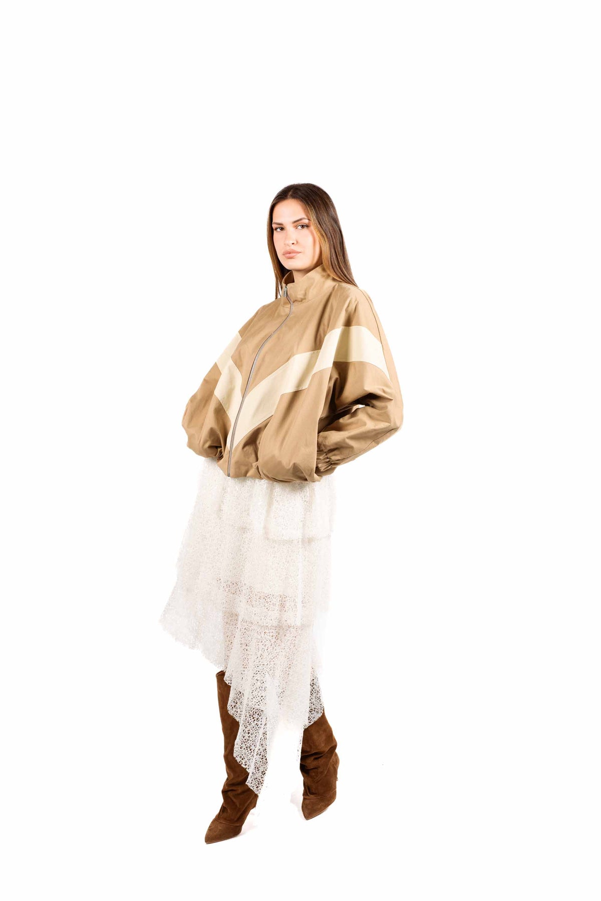Bomber Tecnico Bicolor donna Maryley - 4