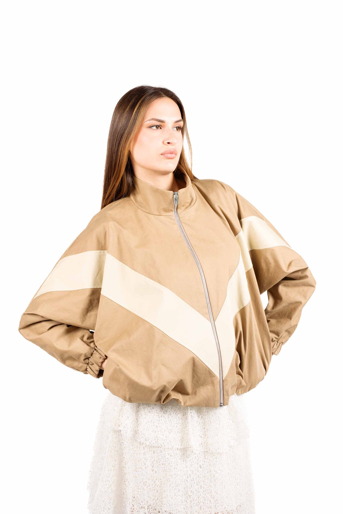 Bomber Tecnico Bicolor donna Maryley - 5