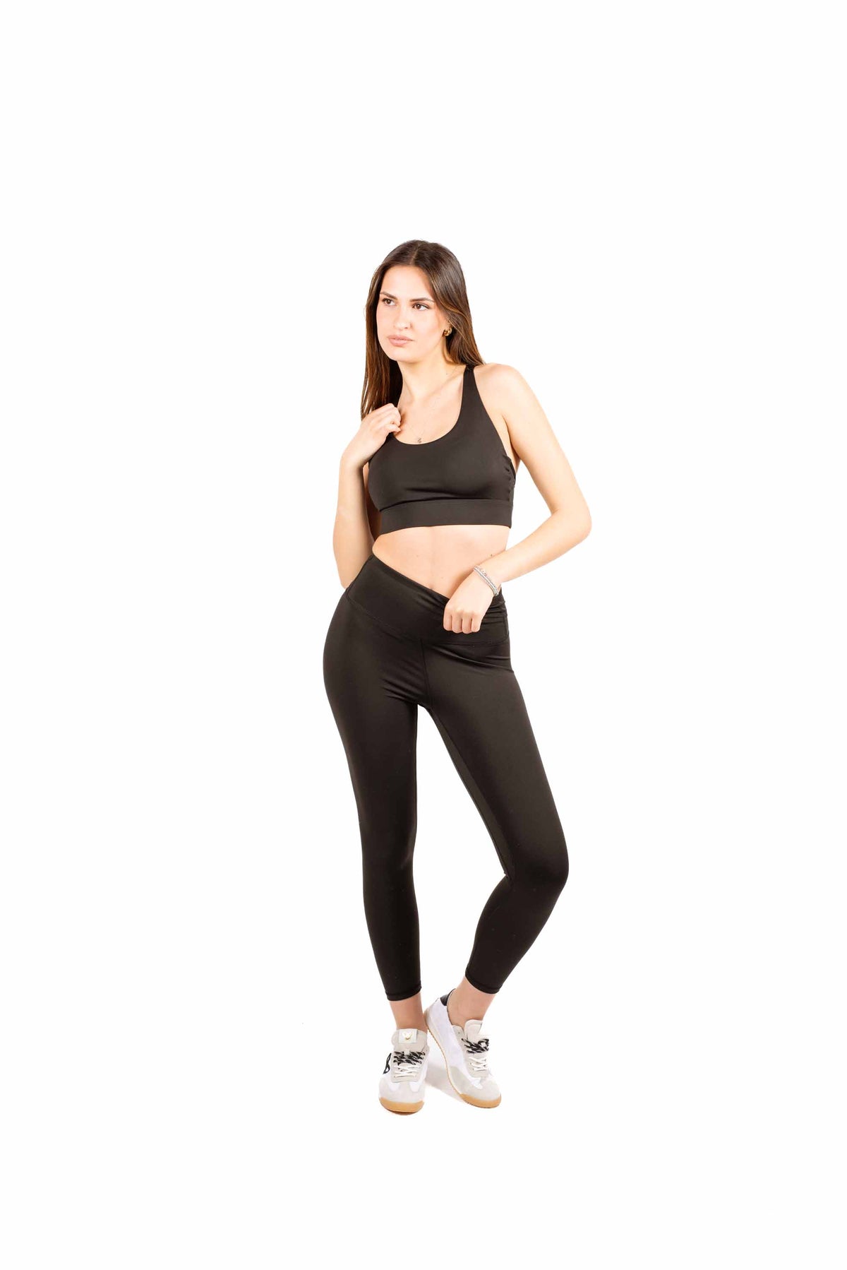 Leggings High-Waist Neri donna Miss love - 2