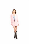 Blazer Oversize Rosa donna Miss love - 1