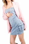Blazer Oversize Rosa donna Miss love - 7