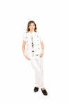 Gilet Napoleone Bianco donna Miss love - 3