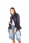 Blazer Strutturato Blu donna Miss love - 6