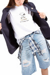 T-shirt con Stampa “Snoopy friday” donna Miss love - 1