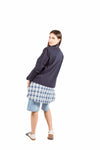 Blazer Strutturato Blu donna Miss love - 2