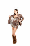 Blazer Monopetto a Pois Cioccolato donna Miss love - 6