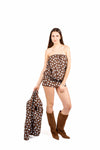 Mini Dress a Pois Cioccolato donna Miss love - 4