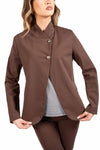 Blazer con Bottoni Jewel Cioccolato donna Miss love - 1