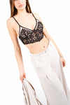 Top Bralette in Pizzo Macramè donna Miss love - 1
