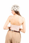 Cuffia Crochet Crema donna Miss love - 2