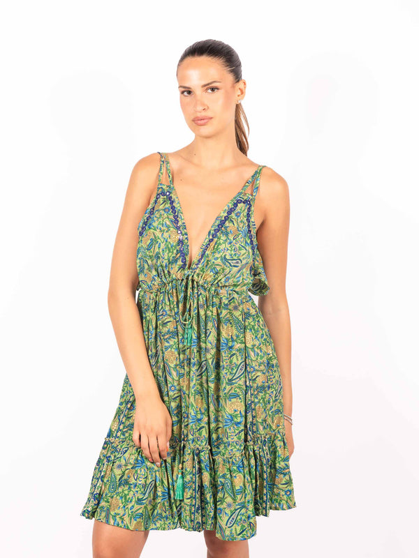Abito Fantasia Tropical da donna Miss love