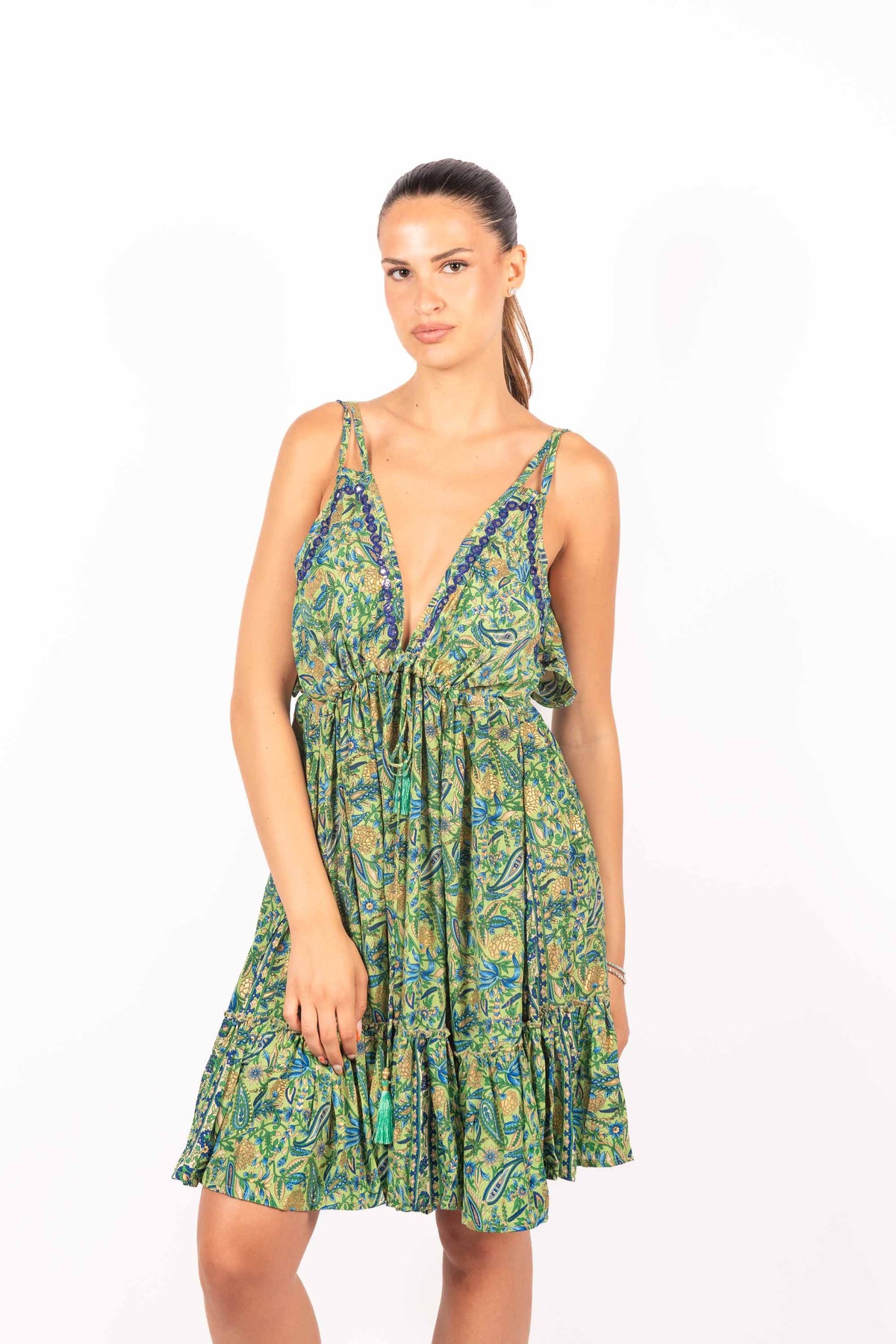 Abito Fantasia Tropical donna Miss love - 1