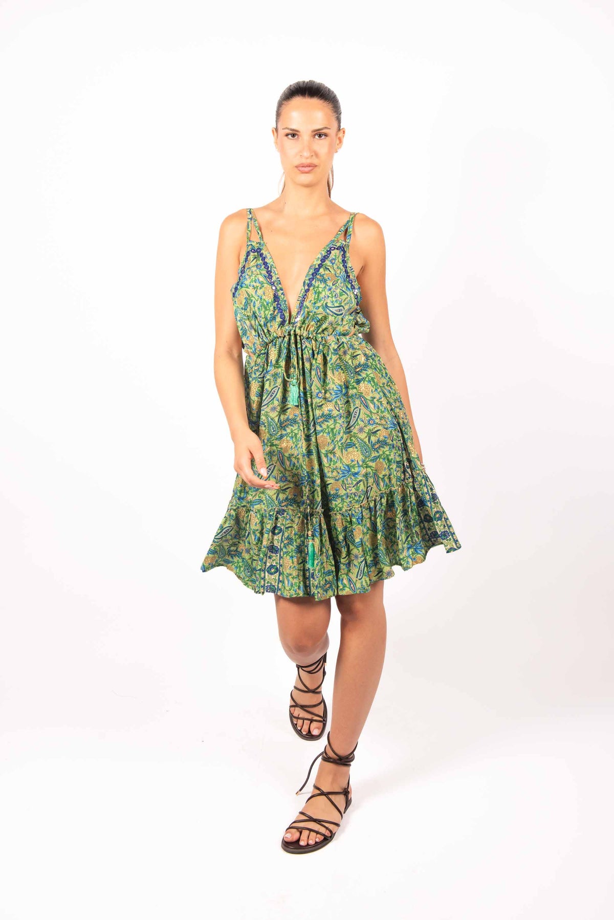 Abito Fantasia Tropical donna Miss love - 4