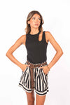 Top a Coste con Scollo Cut-out donna Miss love - 1