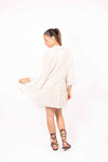 Abito Corto Ricamato Paisley donna Miss love - 2