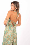 Abito Lungo Stampato con Corde donna Miss love - 3
