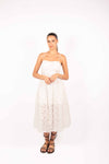 Abito Midi in Pizzo Sangallo con Corsetto donna Miss love - 1