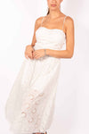 Abito Midi in Pizzo Sangallo con Corsetto donna Miss love - 3