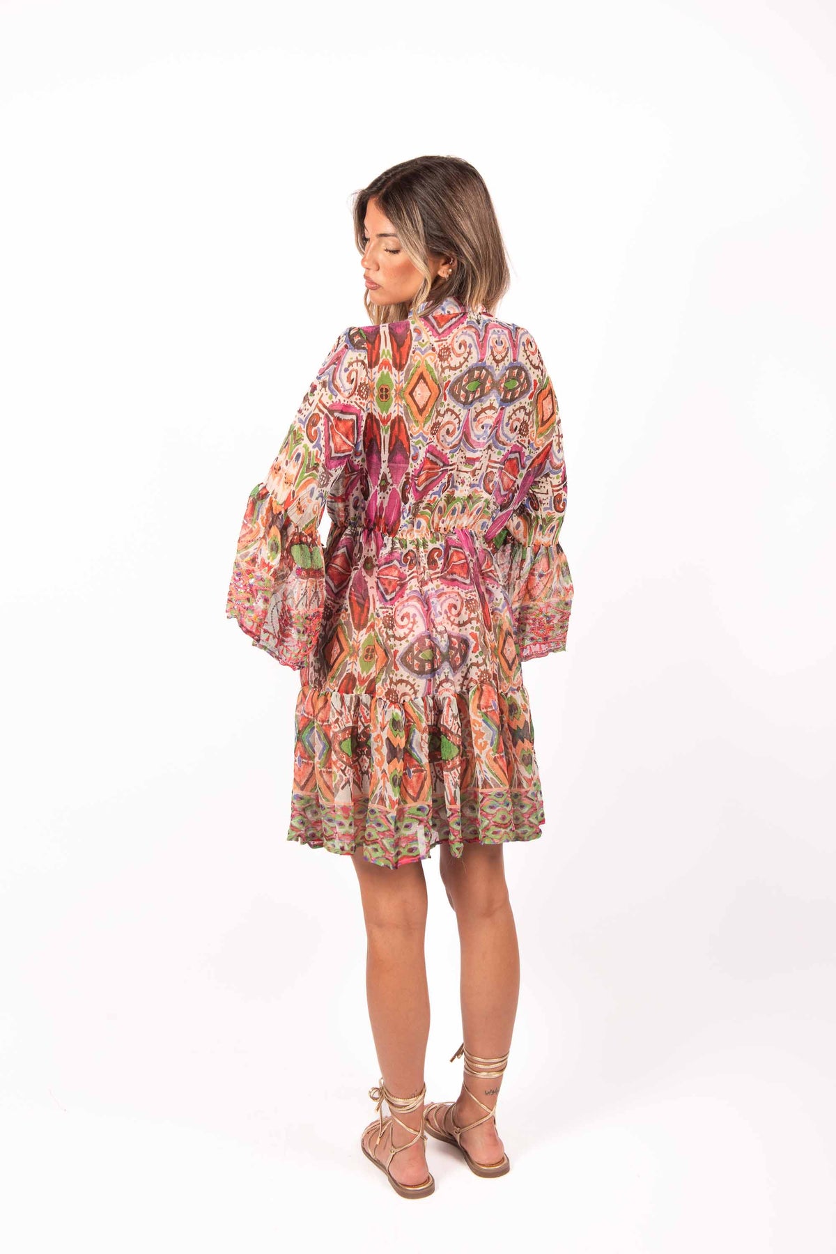 Abito Boho Ricamato donna Miss love - 4