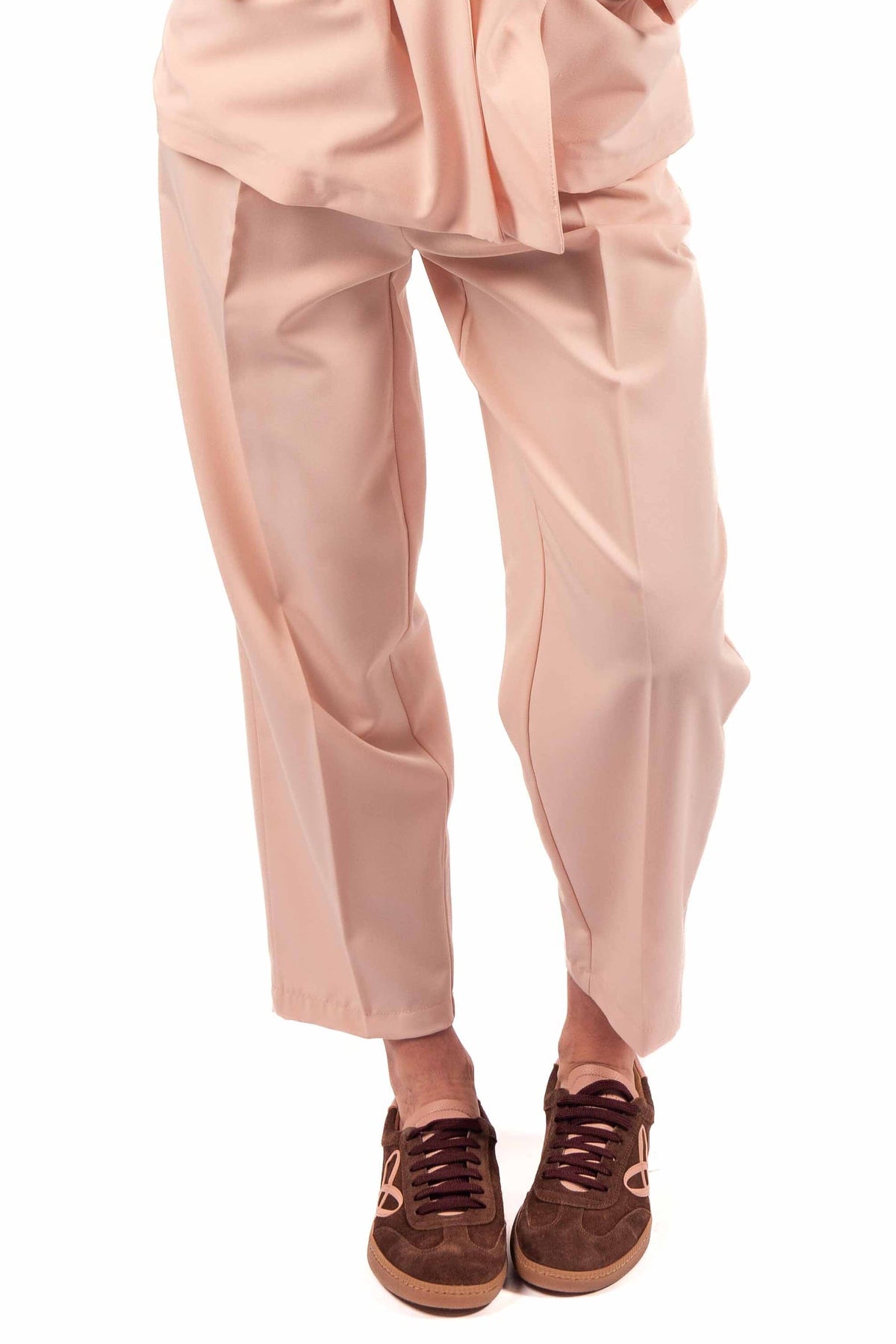 Pantaloni in Tessuto Tecnico Rosa donna Miss love - 1