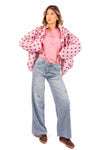 Giubbino Pois Rosa donna Miss love - 2