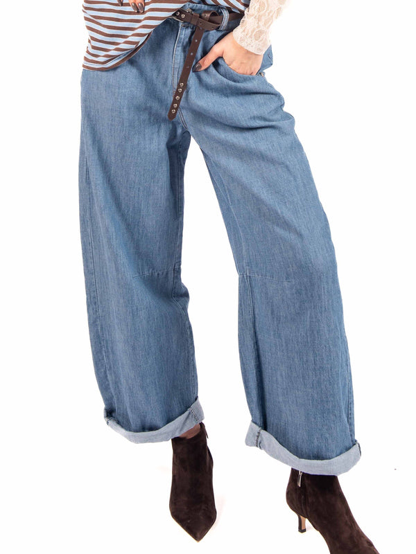 Jeans a Palazzo da donna Miss love