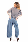 Jeans a Palazzo donna Miss love - 2