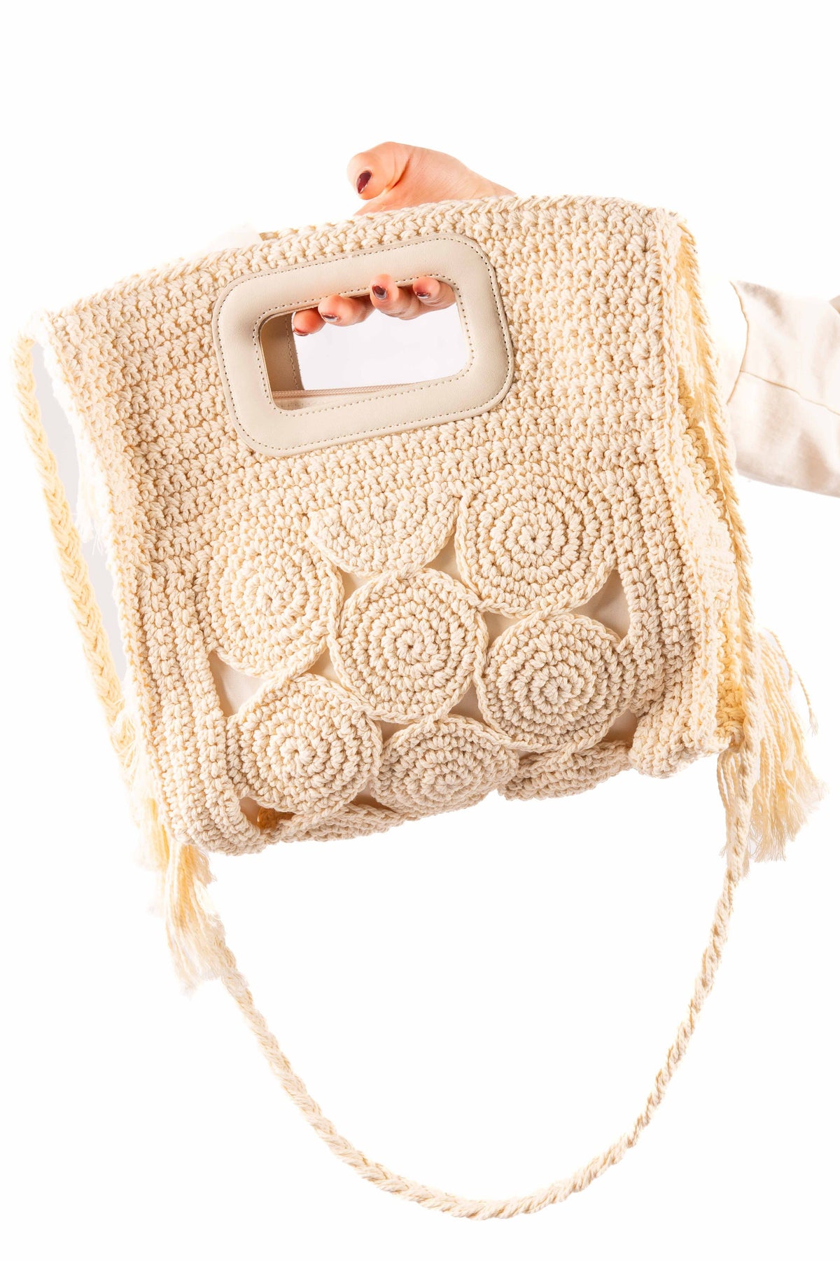 Borsa Crochet Panna donna Miss love - 2