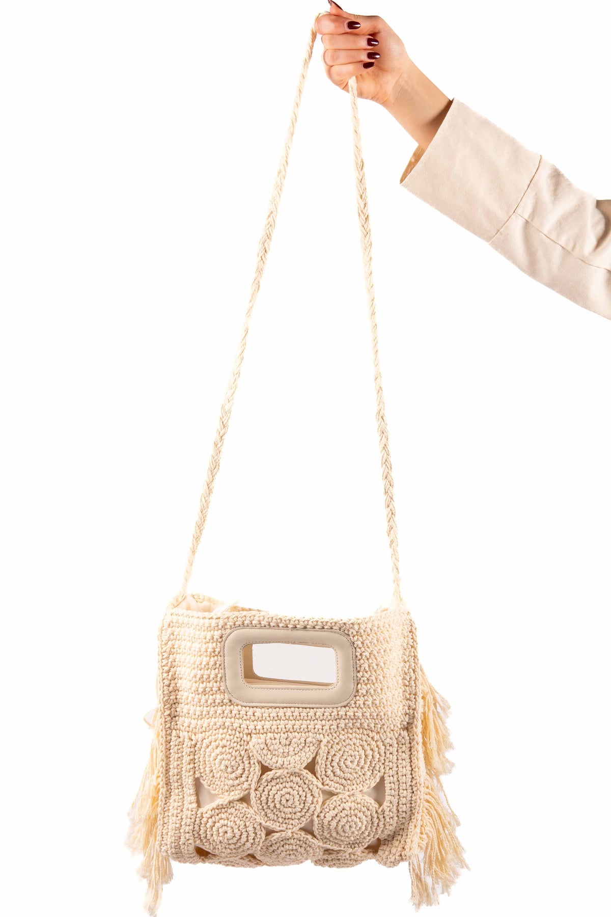 Borsa Crochet Panna donna Miss love - 1