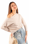 Maglia a Righe donna Miss love - 1