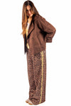 Trench Crop Cioccolato donna Miss love - 2