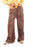 Pantaloni Leopard con Banda donna Miss love - 1