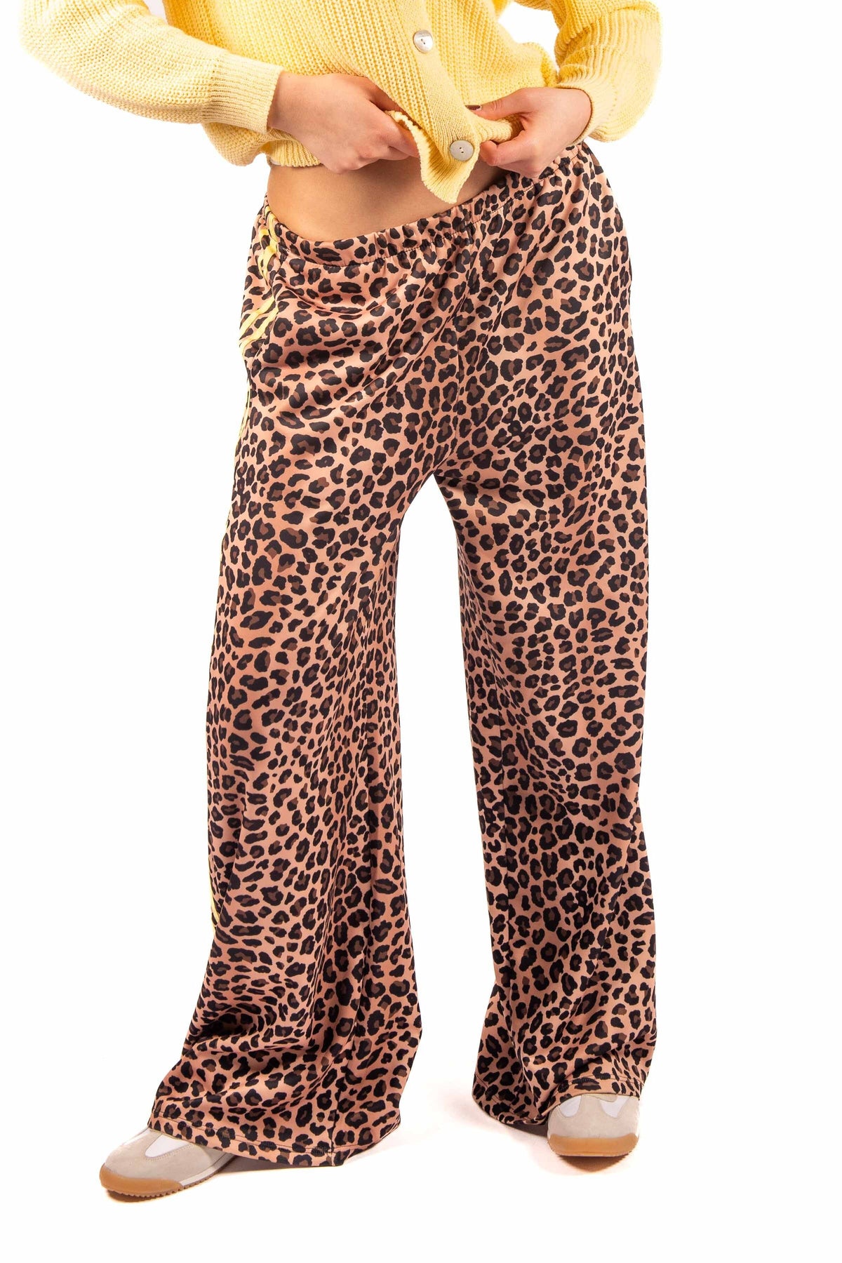 Pantaloni Leopard con Banda donna Miss love - 1