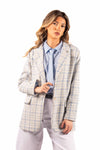 Blazer in Tweed Multicolor donna Miss love - 1