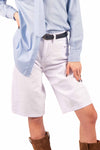 Bermuda Denim Bianco donna Miss love - 1
