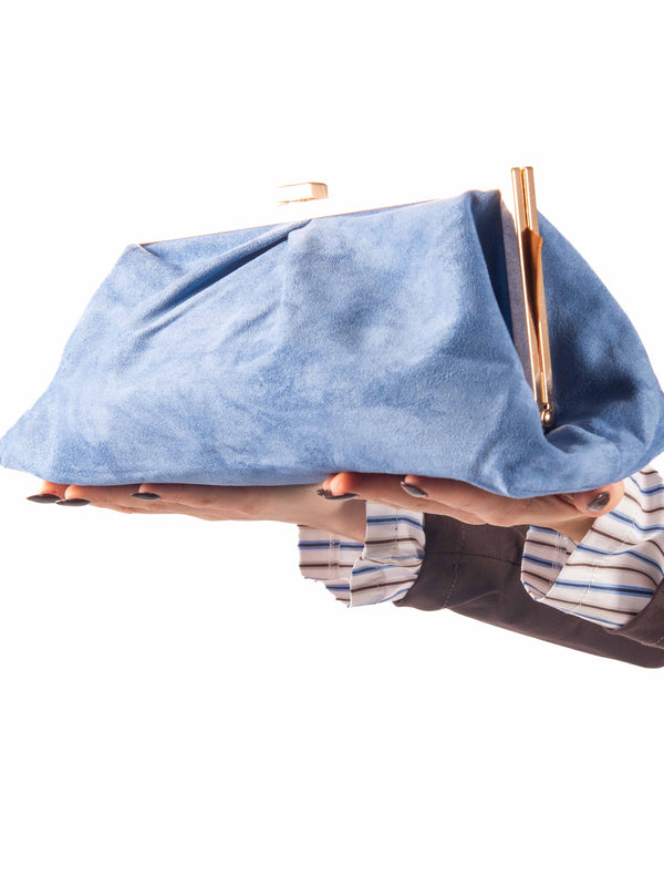 Borsa Clutch in Ecosuede da donna Miss love