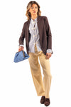 Blazer in Punto Milano Cioccolato donna Miss love - 1
