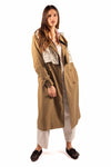 Trench con Dettaglio Crochet donna Tensione in - 1