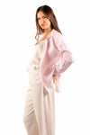 Camicia a Righe Rosa donna Tensione in - 3