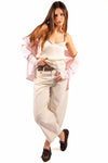 Top Lingerie con Pizzo Panna donna Tensione in - 2