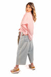 Jeans Wide Leg Cropped donna Tensione in - 2