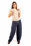Jeans Cargo donna Tensione in - 1