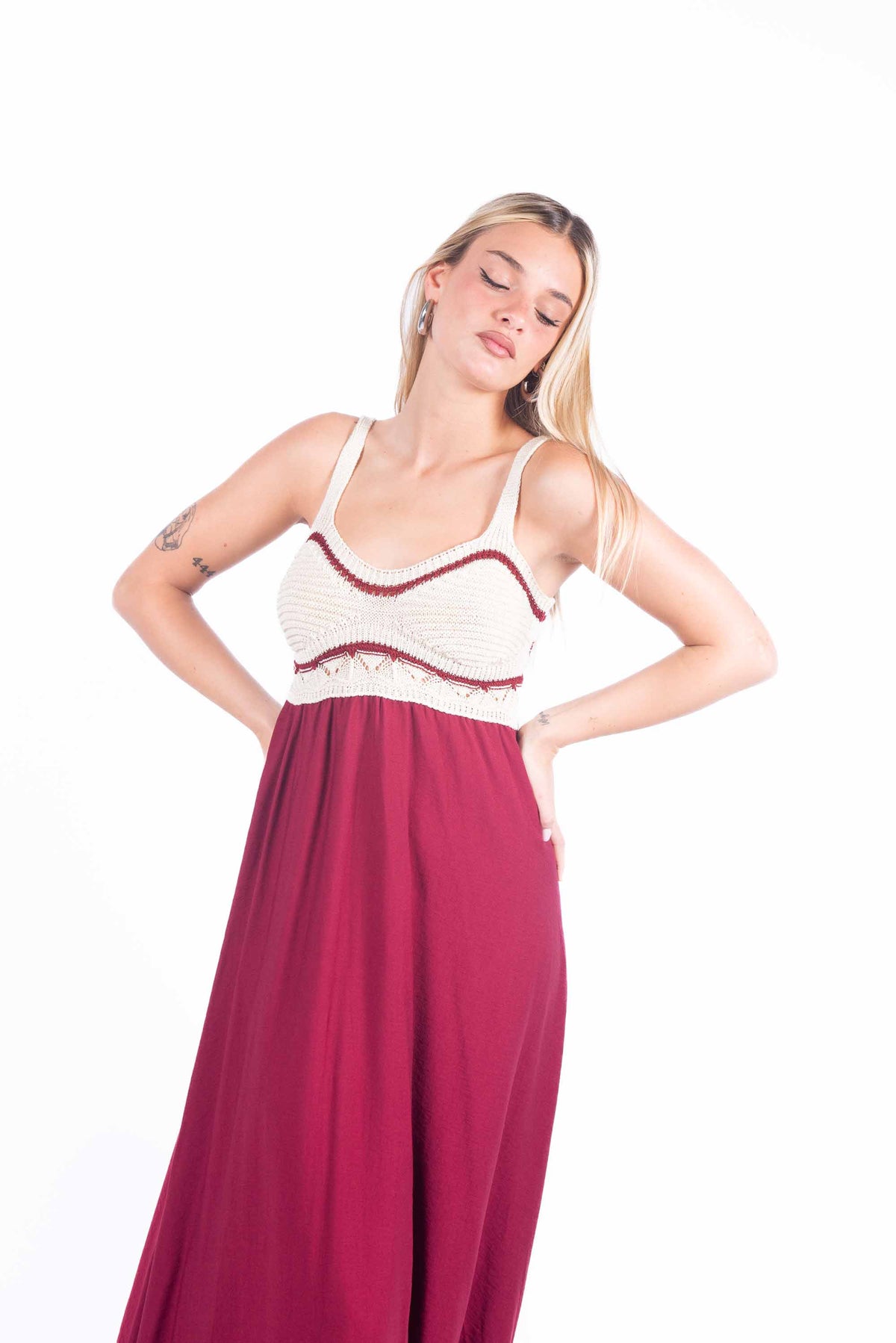 Abito Lungo Combinato donna Miss love - 2