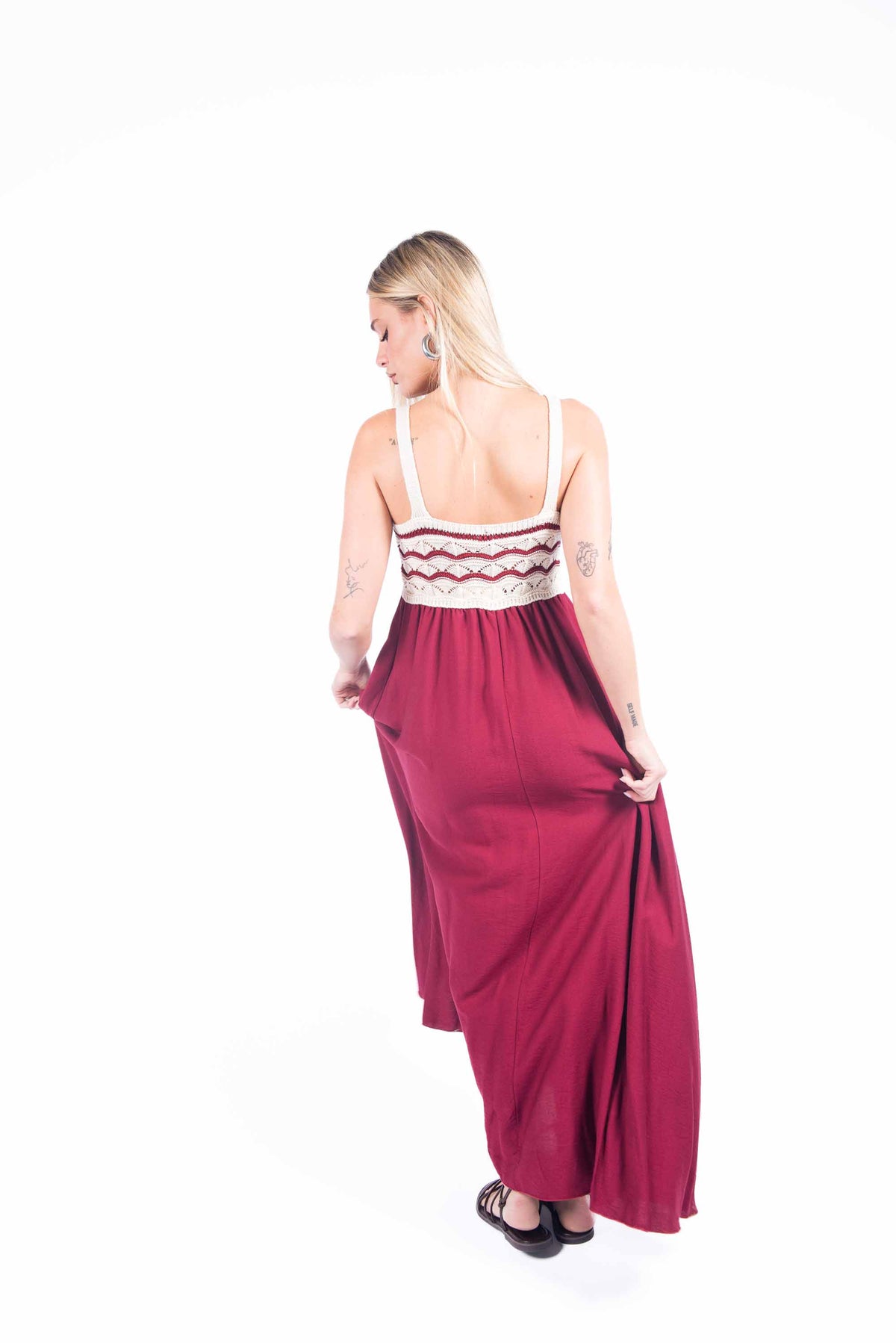 Abito Lungo Combinato donna Miss love - 4