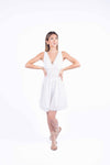 Abito Corto in Sangallo Bianco donna Miss love - 1