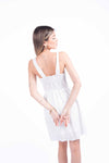Abito Corto in Sangallo Bianco donna Miss love - 3