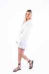 Completo in Sangallo con Camicia e Minigonna donna Miss love - 6