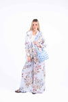 Blazer in Lino a Fiori donna Miss love - 1