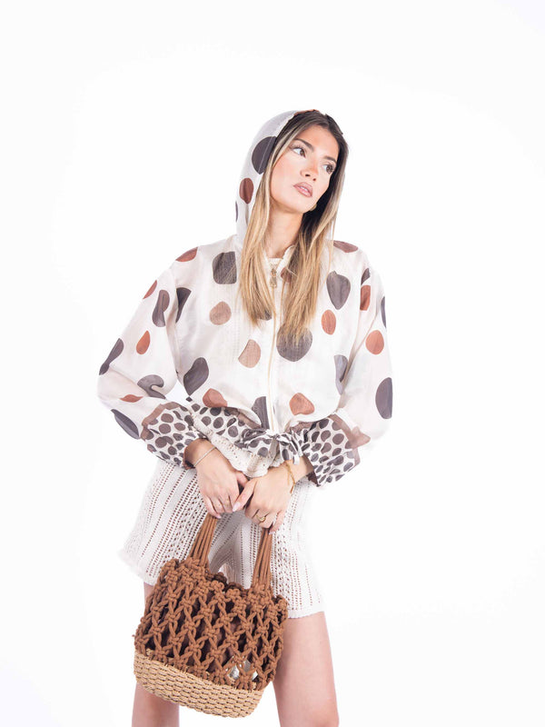 Giubbino Leggero con Cappuccio da donna Miss love