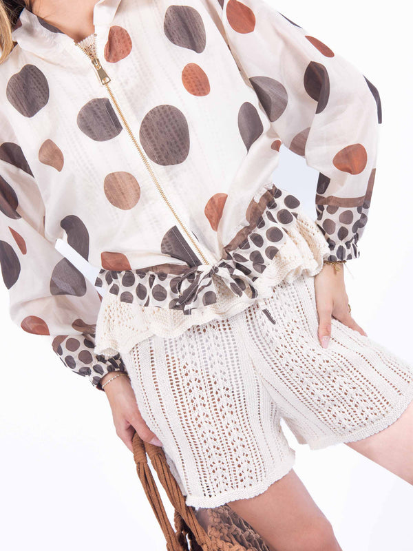 Shorts in Crochet da donna Miss love